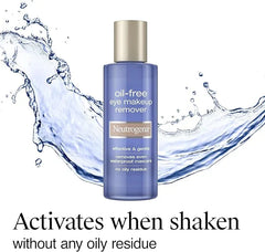Neutrogena Gentle Oil-Free Eye Makeup Remover & Cleanser for Sensitive Eyes, Non-Greasy Makeup Remover, Waterproof Mascara Remover, Dermatologist & Ophthalmologist Tested, 5.5 fl. oz