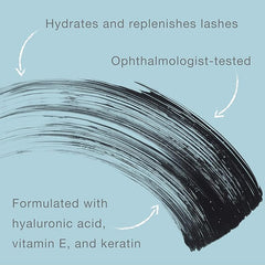 Neutrogena Hydro Boost Plumping Mascara Enriched with Hydrating Hyaluronic Acid, Vitamin E, and Keratin for Dry or Brittle Lashes, Black/Brown 03,.21 oz